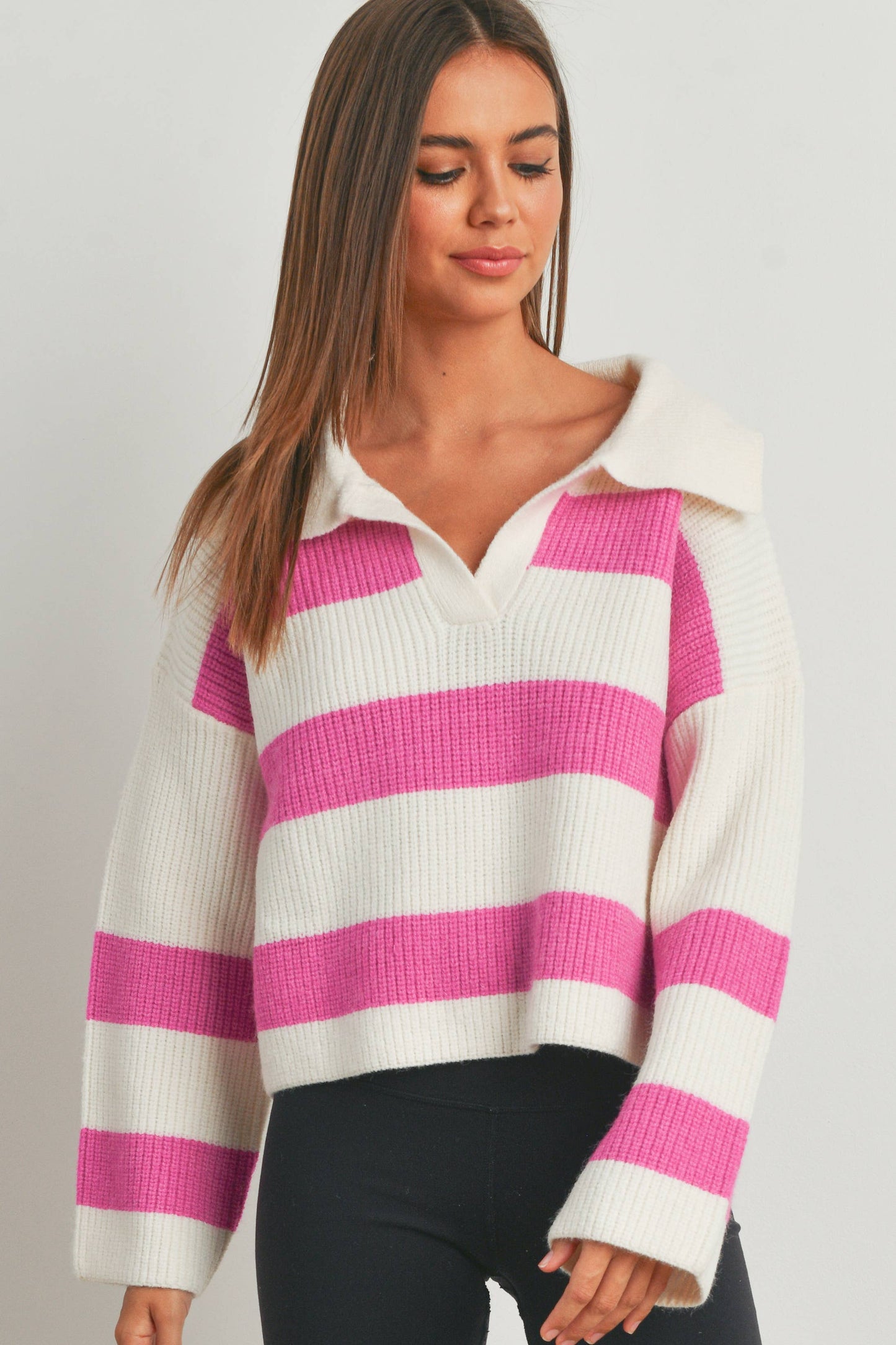 Heather Sweater - Pink